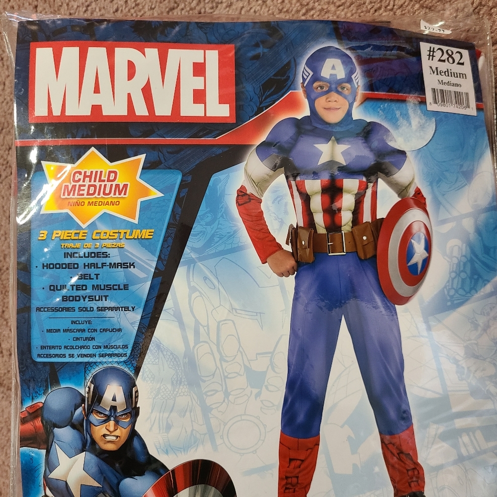 Captain America child costume